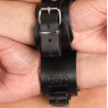 The Red Collier de bondage / Mains en cuir